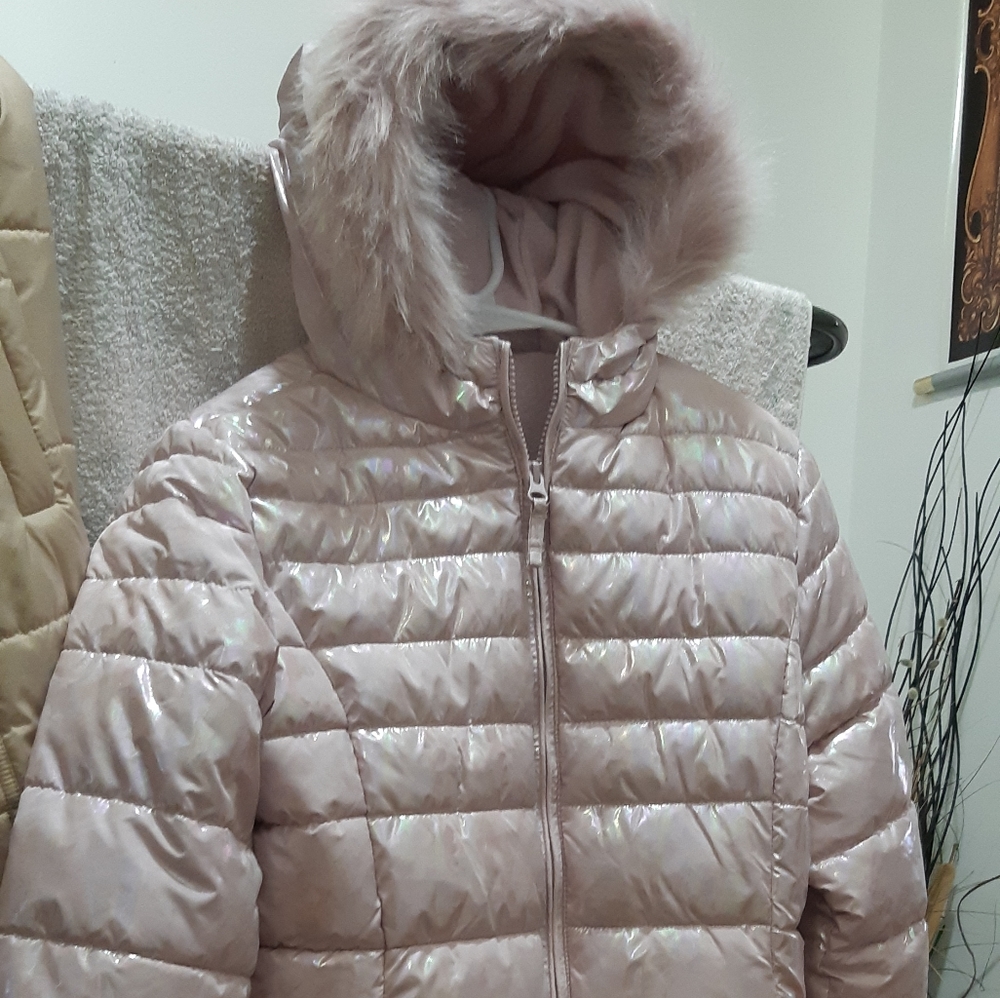 COPY - Beautiful shiny light pink jacket-Children's Place
